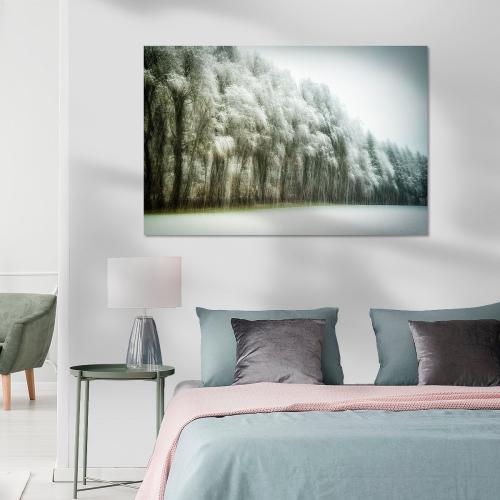 FTK902-04541-1677843-Winterlicher-Waldrand-abstrakt-Nicc-Koch