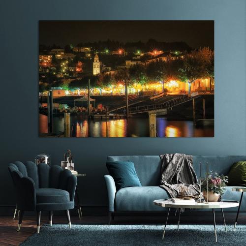 LBK809-03150-Art-Heroes-1487233-Ascona-Seepromenade-in-der-Nacht-Nicc-Koch